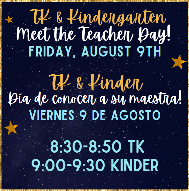 TK K Meet the Teacher